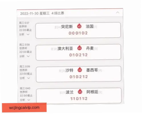 世界杯比分如何精准查询历史数据？